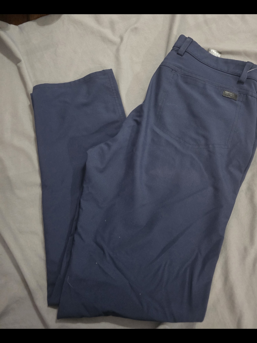 Greg Norman Collection Navy Stretch Chinos